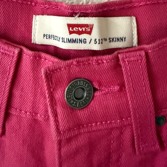 Perfectly slimming skinny pants 501 Levi’s pink - Picture 2 of 4